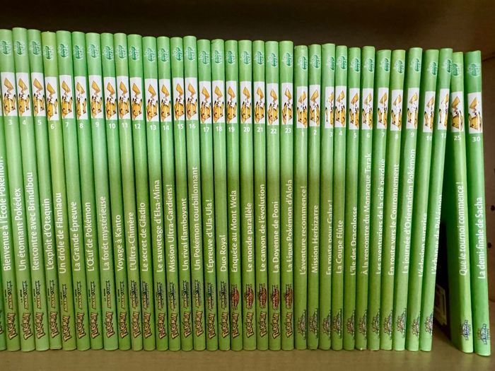 Pokémon bibliothèque verte