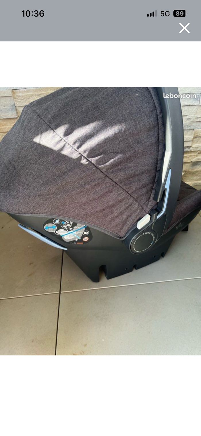 Poussette trio peg perego futura - photo numéro 4