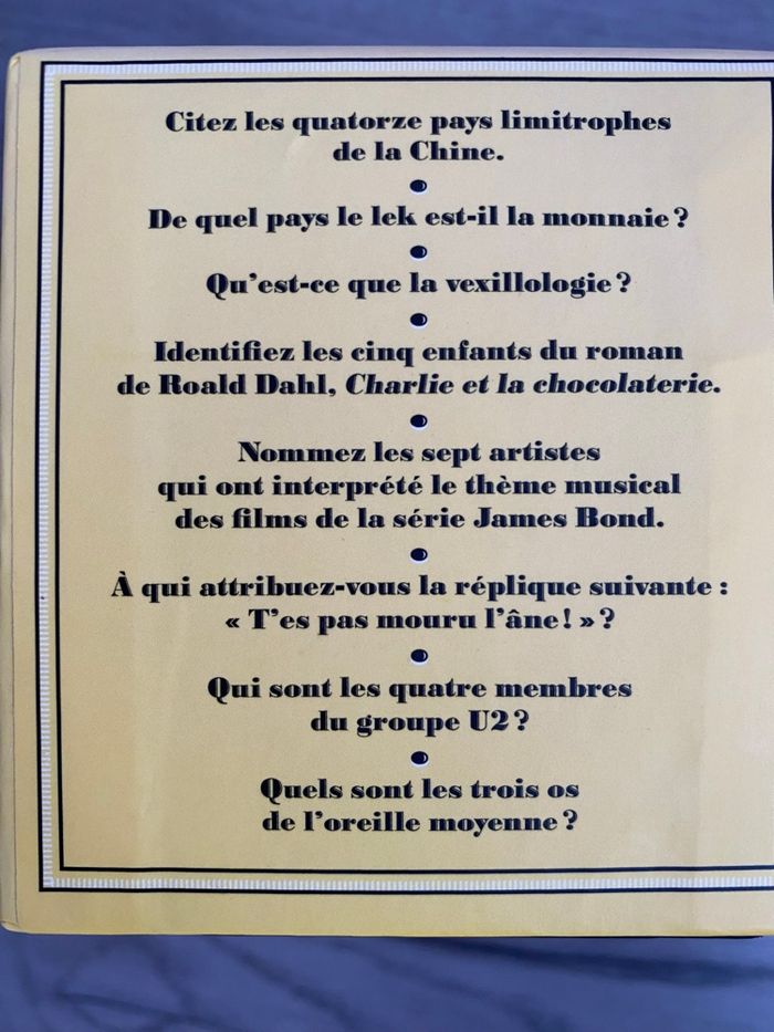 Neuf ! La Boite à Quiz - photo numéro 3
