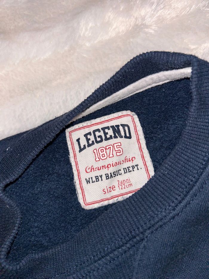 Sweat bleu - photo numéro 2