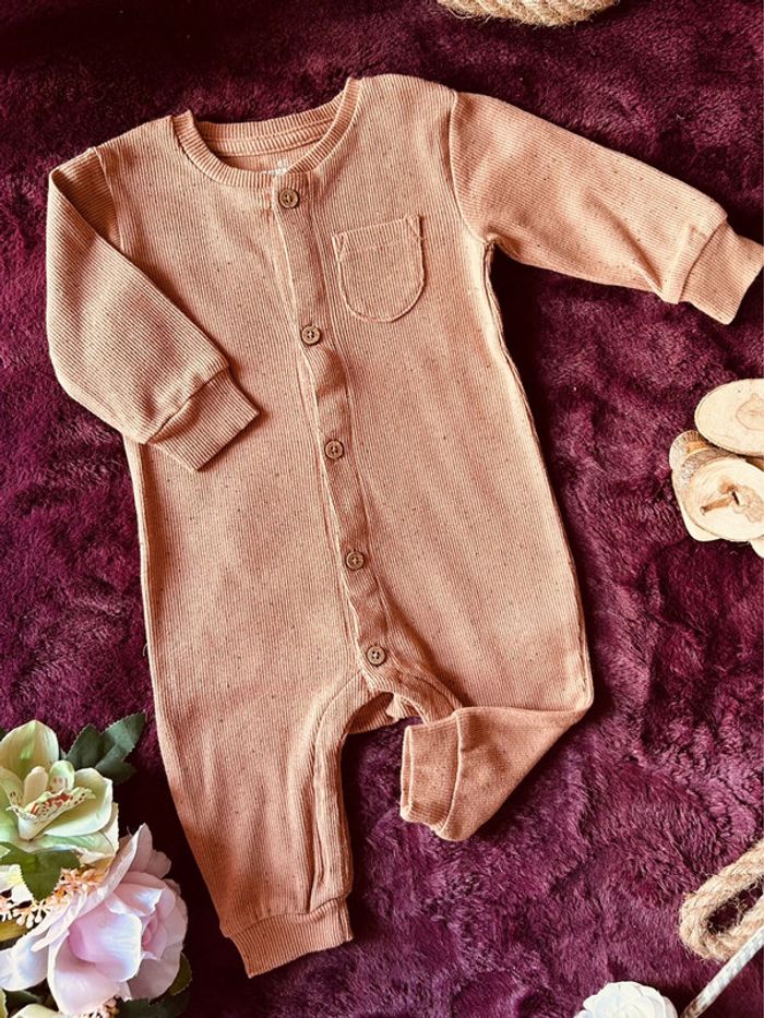 Pyjama coton sans pieds 62 cm - photo numéro 2
