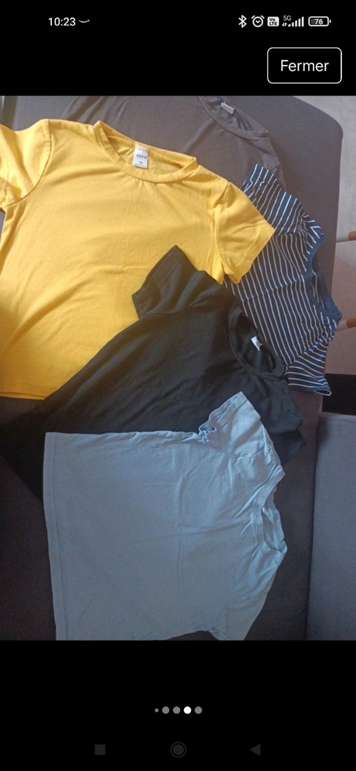 Lot t-shirts - photo numéro 7