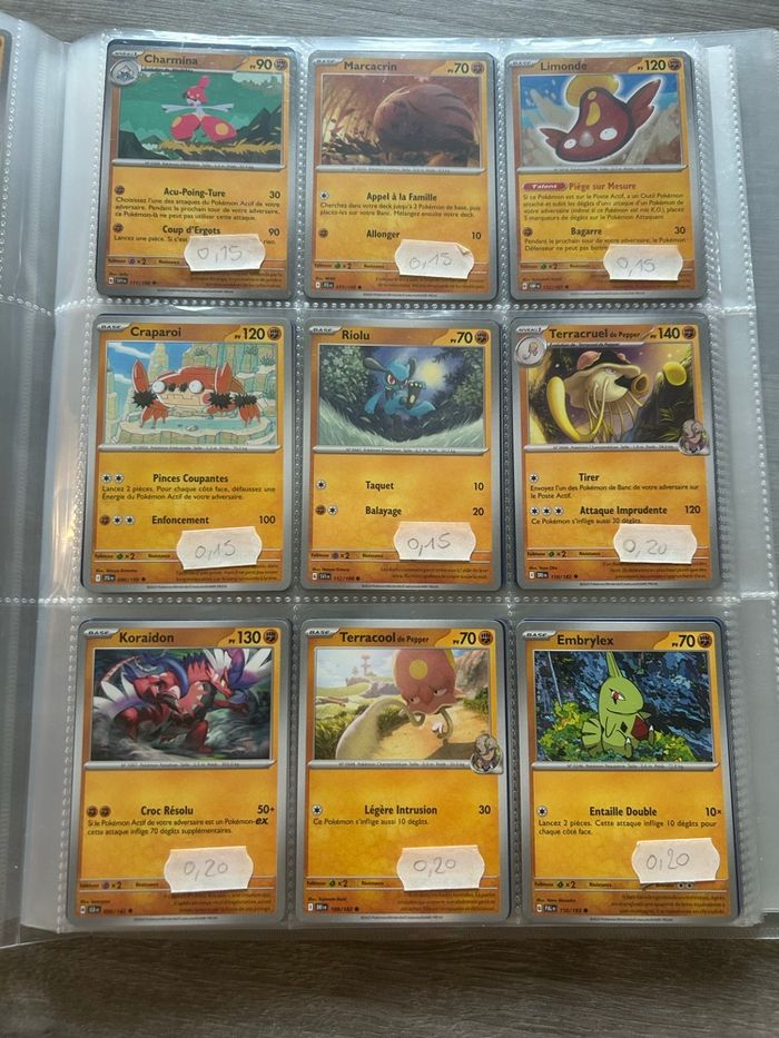Carte Pokémon combat