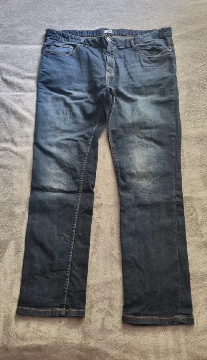 Jeans bleu slim taille 54 kiabi - photo numéro 2