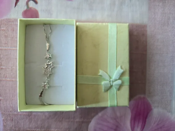 Bracelet étoile en argent