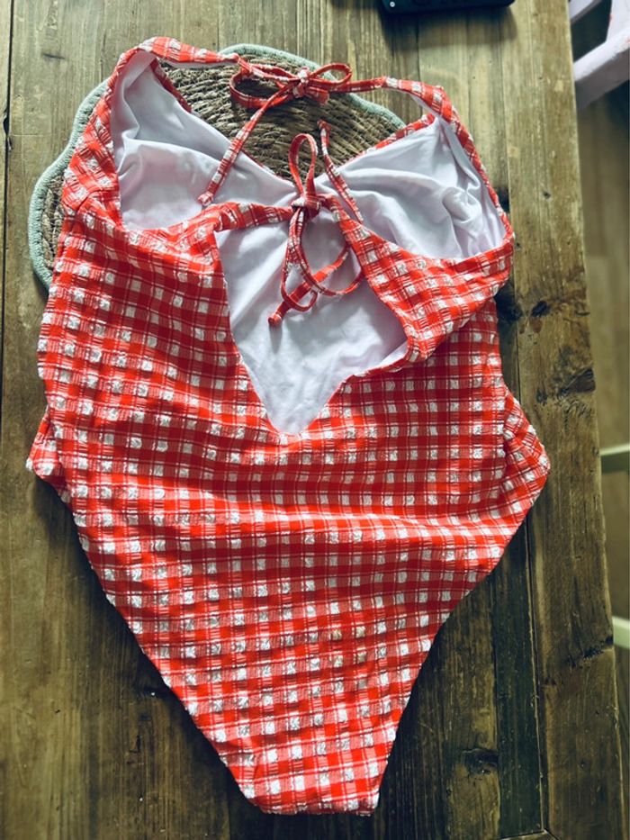 Sublime maillot bain femme Vichy style pin up ASOS design - photo numéro 4