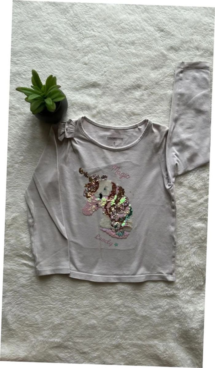 T-shirt à manches longues Orchestra 6 ans