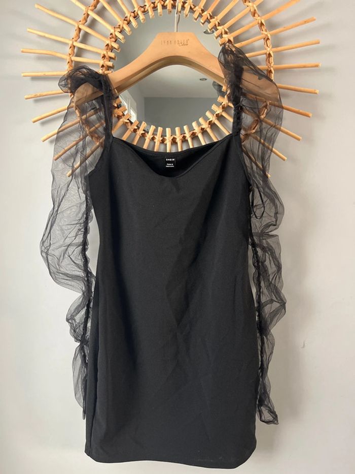 Robe de soirée été noire Shein petite M neuf