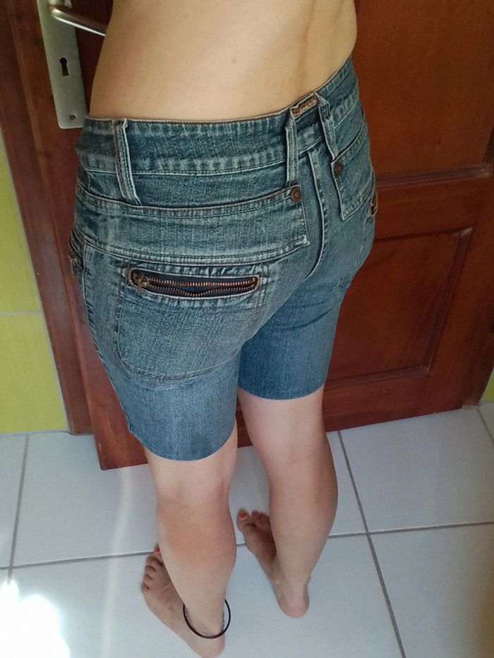 Short en jeans femme Viamos - photo numéro 5