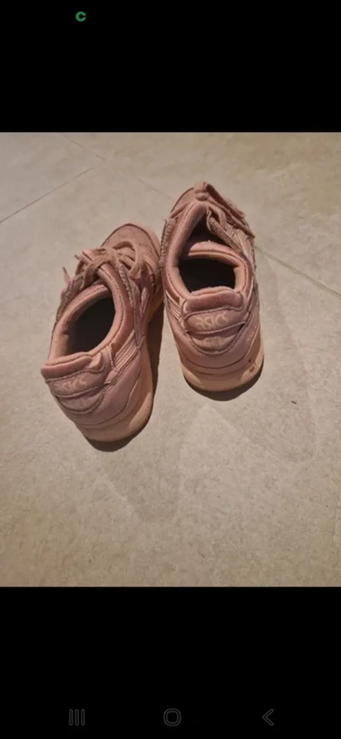 Basket asics gel lyte III rose taille 38 - photo numéro 6