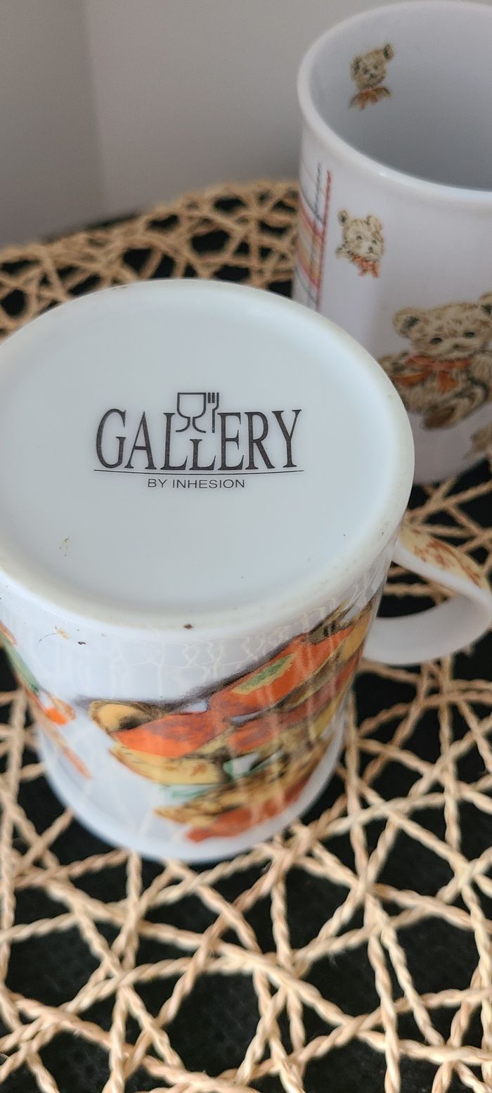 Lot de 2 mugs teddy bear Mug Teddy Bear - Gallery by Inhesion - photo numéro 5