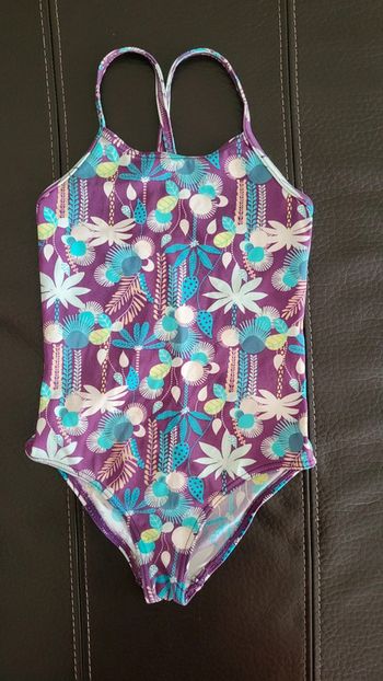 Maillot de bain 1 pièce taille 5-6 ans Olaian Décathlon