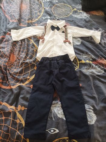 Ensemble de cérémonie garçon taille 18/24 mois