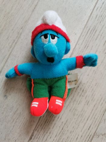 Peluche schtroumpf