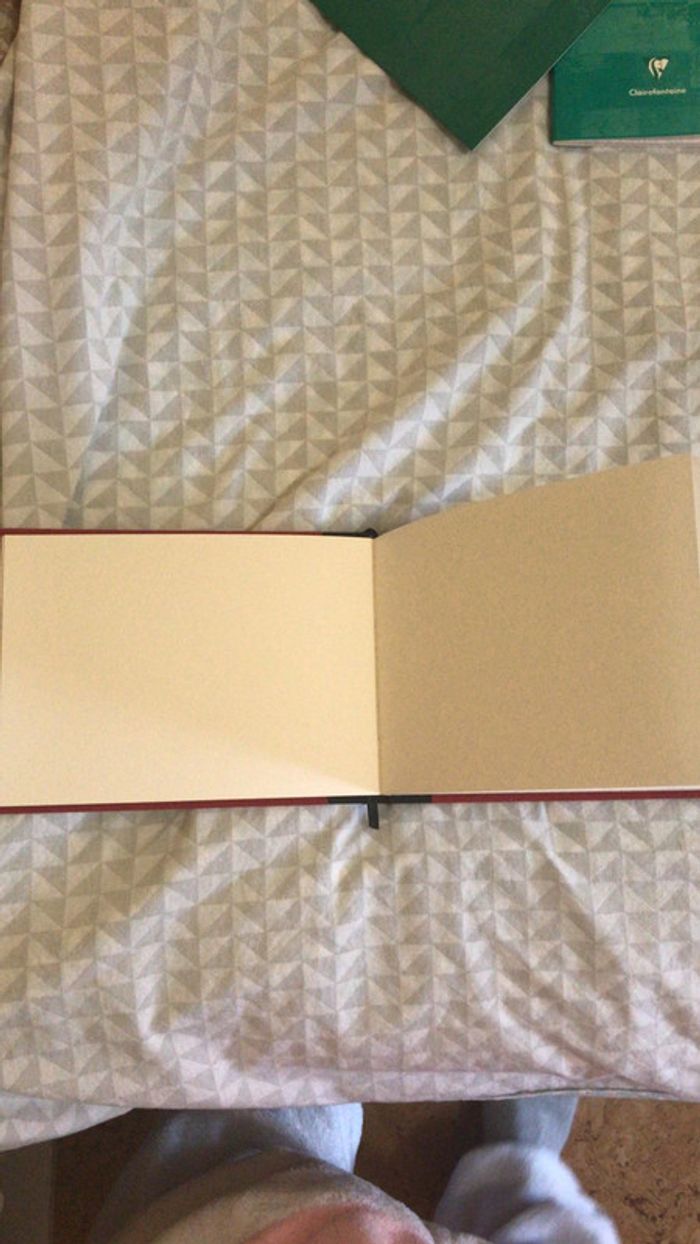 Cahier neuf / feuille canson 21cm sur 15 cm - photo numéro 2
