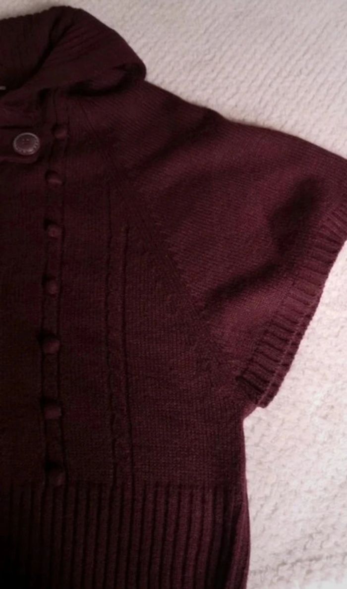Pull bordeaux - photo numéro 3