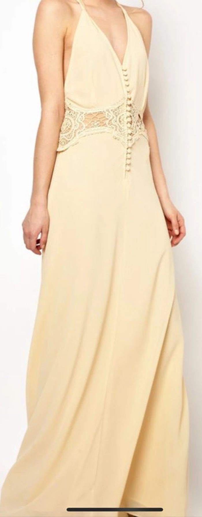 Robe de soirée longue écru taille XS Jarlo - photo numéro 2