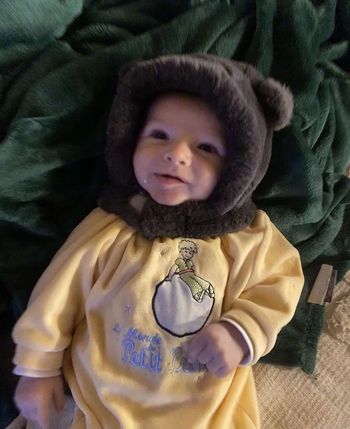 Bonnet ourson mixte