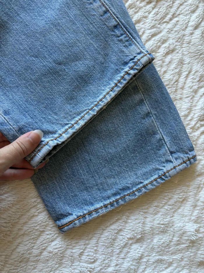 Jean levi’s 501 homme bleu effet délavé coupe regular straight droit taille W33 42/44 L L34 - photo numéro 5