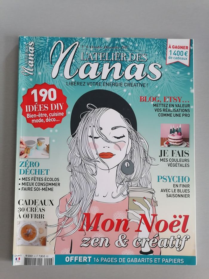 Lot 8 numéro revues loisirs - "L'atelier des nanas" - photo numéro 7