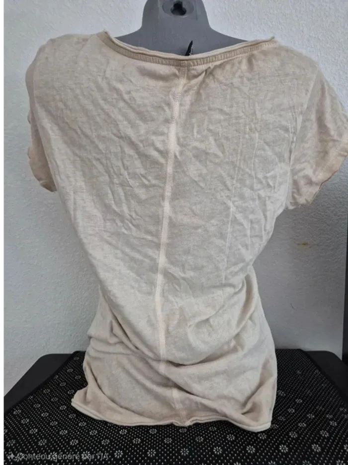 Débardeur à manches courtes Madonna en coton, taille L - photo numéro 2