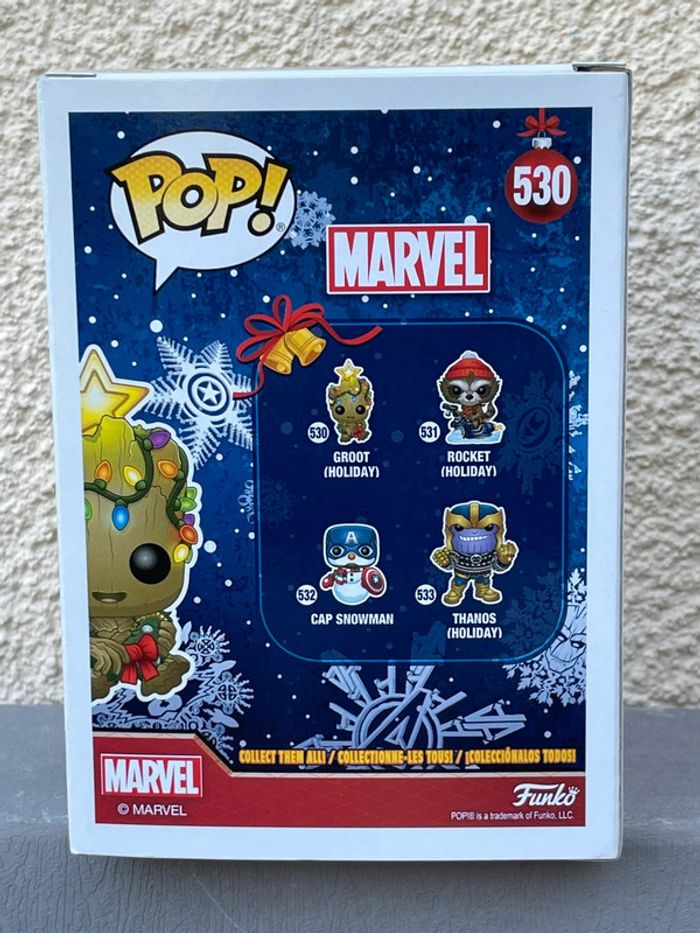 Funko Pop « Groot de Noël » 530 - photo numéro 3