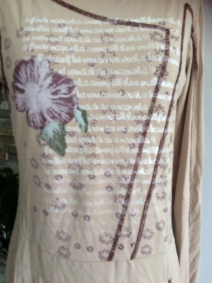 Haut beige à motifs 42 - photo numéro 2