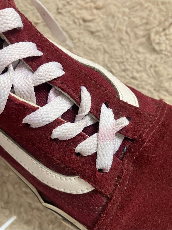 Chaussures Vans Bordeaux compensées - photo numéro 6
