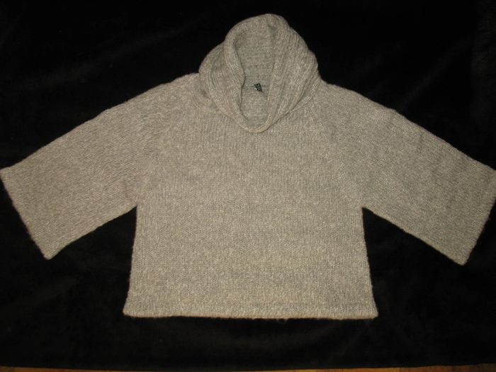 Pull court gris "Liorina" - Neuf - Taille 1 - n°01