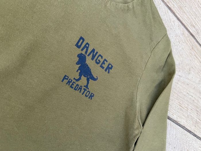 Teeshirt manches longues dinosaures 5 ans - photo numéro 2