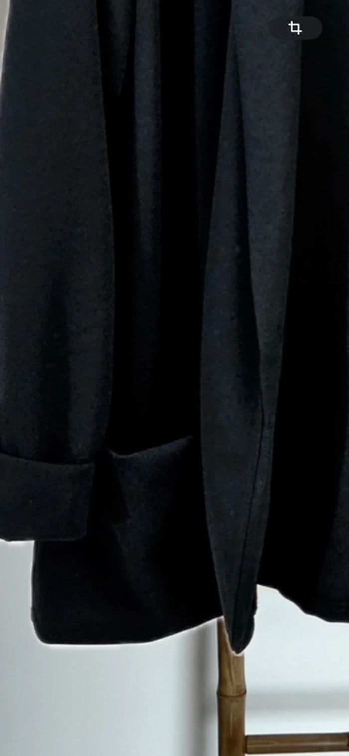 Blazer ouvert noir grande taille - photo numéro 2