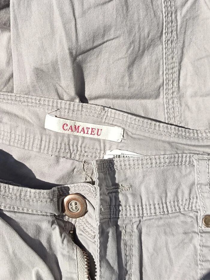 pantacourt Camaïeu femme 40 - photo numéro 8