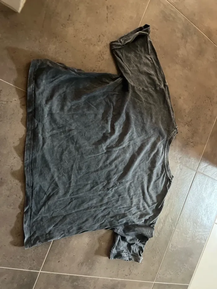 Tee shirt gris nirvana in utero taille XS taille grand - photo numéro 4