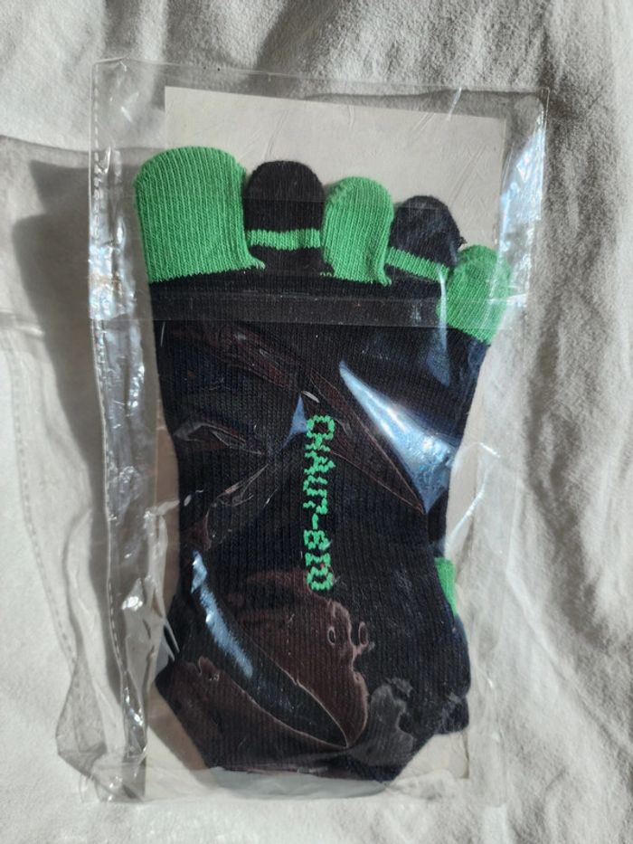 Chaussettes à orteils en coton neuves