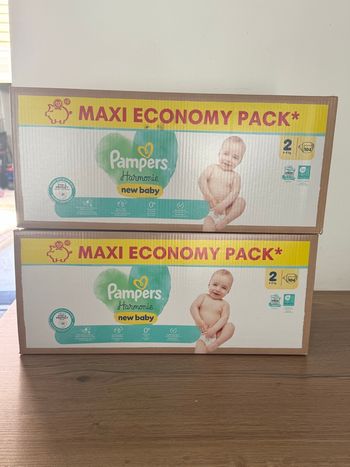 Couches Pampers harmonie taille 2