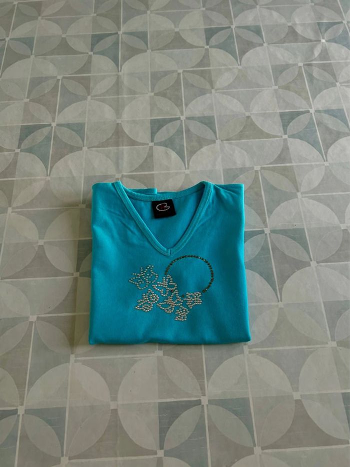 T shirt femme 38 / M - HB - Neuf - photo numéro 4