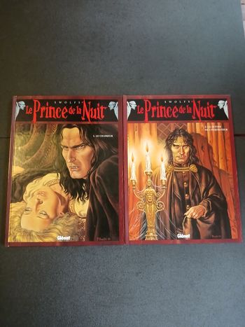 Lot de 2 bd le prince de la nuit 1 et 2