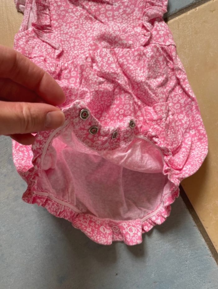 Combinaison été bébé fille - photo numéro 4