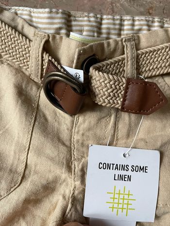 Pantalon garçon neuf lin 3 mois 59cm