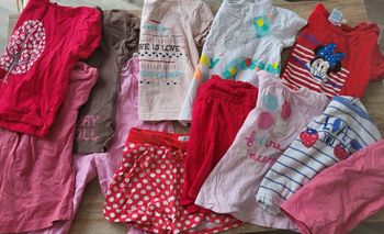 Lot 12 articles fille 18 mois