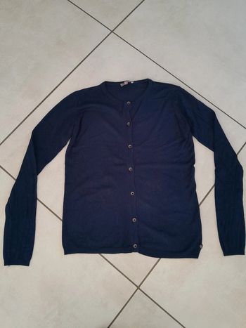 Gilet boutonné 14 ans