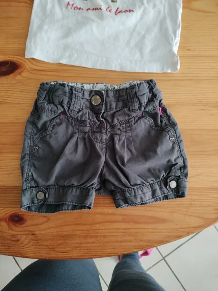 Haut faon+short - photo numéro 4