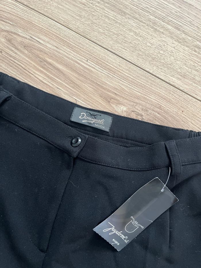 Pantalon homme Domigueli Moda taille 56 couleur noir neuf avec étiquette - photo numéro 4