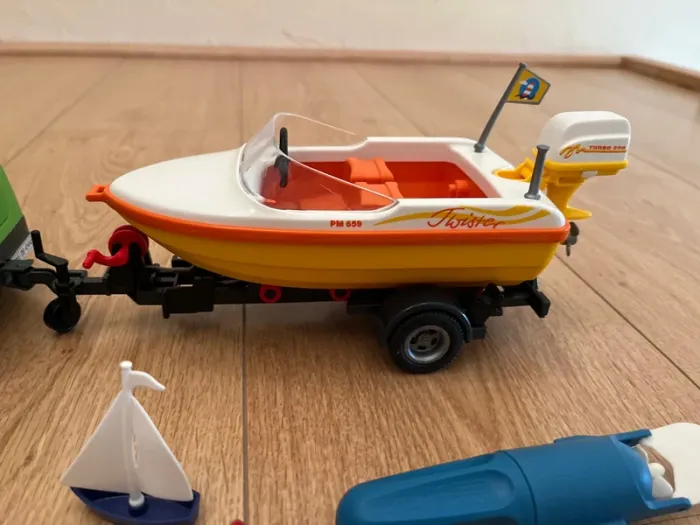 Playmobil, voiture et bateau - photo numéro 5