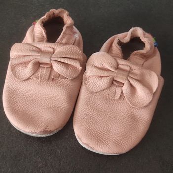 Chaussons en cuir 2/3 ans
