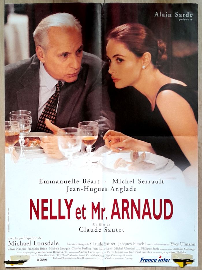 affiche film cinéma Nelly et Mr Arnaud - Emmanuelle béart et michel serrault