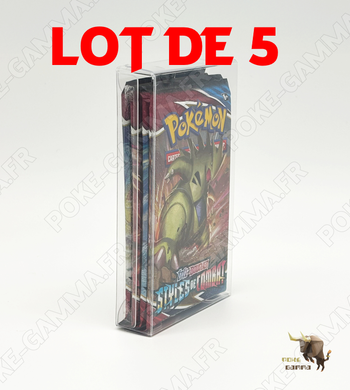 Lot de 5 Étuis Souples pour Artset de Boosters Pokémon – Neuf