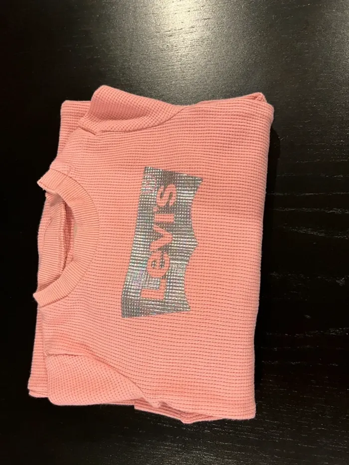 Combinaison rose Levi’s 18 mois - photo numéro 4