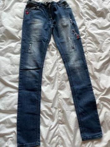 Jean fantaisie coupe slim