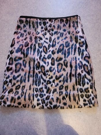 Jupe fausse fourrure